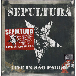 Sepultura Live In São Paulo Vinyl 2 LP