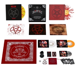Motley Crue Shout At The Devil 40TH ANNIVESRY BOX SET COLOR VINYL & COLORED 7INCH LP