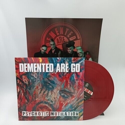 Demented Are Go Psychotic Mutilation SMOKEY BLOODRED VINYL LP