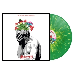 Ministry Hopiumforthemasses GREEN & YELLOW SPLATTER VINYL LP