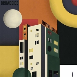 Broadside Hotel Bleu GREEN VINYL LP