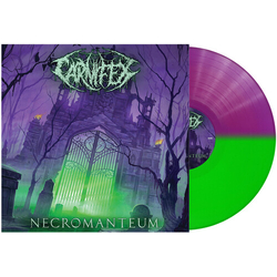 Carnifex Necromanteum NEON GREEN & PURPLE VINYL LP