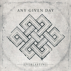 Any Given Day Everlasting LIMITED SILVER BLACK MARBLED VINYL LP