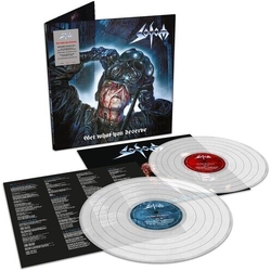 Sodom Get What You Deserve VINYL EXPANDED EDITION MILKY CLEAR 2 LP