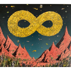 Dance Gavin Dance Mothership 10TH ANNIVERSARY SEA BLUE GLITTER VINYL LP