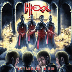 Hexx (2) Entangled In Sin Vinyl LP