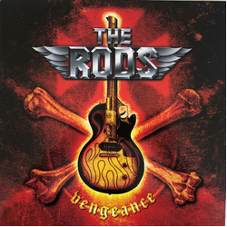 Rods Vegeance YELLOW RED SPLATTER VINYL LP