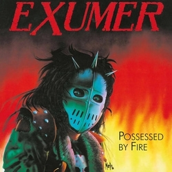 Exumer Possessed By Fire (Yellow Black Orange Splatter Vinyl) VINYL LP