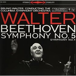 Bruno Walter / Ludwig van Beethoven / Columbia Symphony Orchestra Symphony No. 5 · Symphony No. 4 Vinyl LP