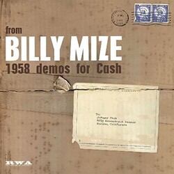 Billy Mize 1958 Demos For Cash VINYL LP