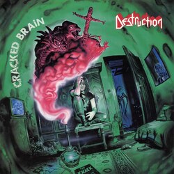 Destruction Cracked Brain (Electric Blue Vinyl) Vinyl LP