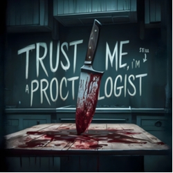 Chuggaboom Trust Me. Im Still A Proctologist OCEAN BLUE VINYL LP
