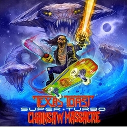 Texas Toast Chainsaw Massacre Super Turbo TURQUOISE BLACK MARBLE VINYL LP