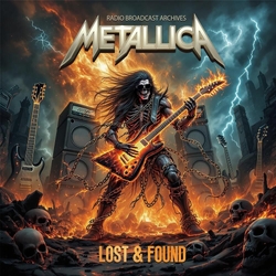 Metallica Lost & Found Radio Broadcast Archives CLEAR VINYL LP