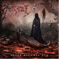 Frantic Amber Death Becomes Her BLOODRED MARBLED VINYL LP