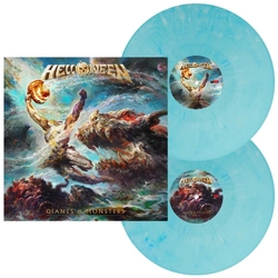 Helloween Giants & Monsters VINYL 2 LP MONSTER LIGHT BLUE