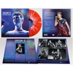 David Bowie Outside Tour - Live 95 180GM RED & WHITE SPECKLED VINYL LP