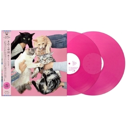 Kinokoteikoku Nekoto Allergie VINYL 2 LP CLEAR PINK JAPANESE IMPORT