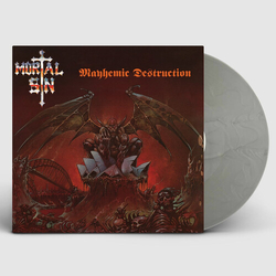 Mortal Sin Mayhemic Destruction SILVER VINYL LP