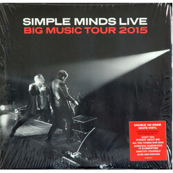 Simple Minds Big Music Tour 2015 (Simple Minds Live) Vinyl 2 LP