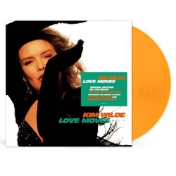 Kim Wilde Love Moves ORANGE VINYL LP