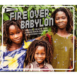 Soul Jazz Records Presents Fire Over Babylon: Dread Peace & Conscious Sounds At Studio One 2 VINYL LP DL CARD