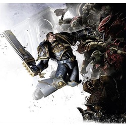 Chris & Sascha Dikiciyan Velasco Warhammer 40000: Space Marine Ost (180G/1 Opaque White/1 Opaque Blue) Vinyl LP
