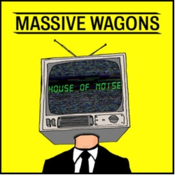 Massive Wagons House Of Noise BLUE VINYL LP