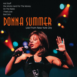 Donna Summer Live From New York City Vinyl LP