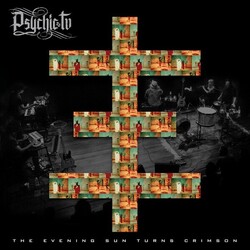Psychic Tv Evening Sun Turns Crimson Vinyl LP