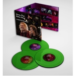 Jimmy & Robert Plant Page Complete Rio 1996 Broadcast VINYL GREEN 3 LP