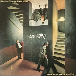 Manfred Mann'S Earth Band Angel Station GREEN LIQUID VINYL LP