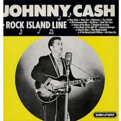 Johnny Cash Rock Island Line VINYL LP