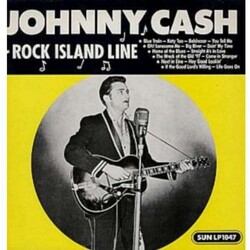 Johnny Cash Rock Island Line Vinyl LP