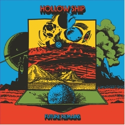 Hollow Ship Future Remains ALT ARTWORK BLUE & WHITE MOON PHASE VINYL LP