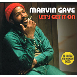 Marvin Gaye Let's Get It On Live (Red VINYL) VINYL LP