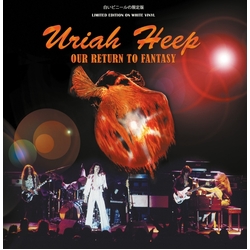 Uriah Heep Our Return To Fantasy WHITE VINYL LP