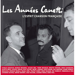 Various Artists Les Annees Canetti: L'Esprit Chanson Francaise VINYL 2 LP 2CD