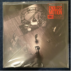 Press Club Endless Motion TRANSPARENT RED VINYL LP