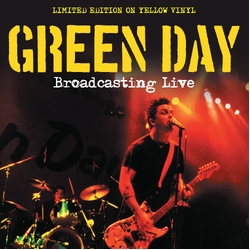 Green Day Broadcasting Live (Yellow Vinyl) VINYL LP