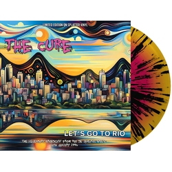 Cure Lets Go To Rio SPLATTER VINYL LP