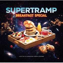 Supertramp Breakfast Special VINYL EGG KETCHUP SPLATTER 2 LP