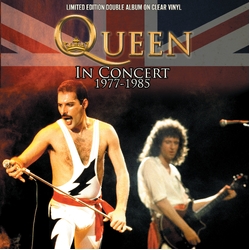 Queen In Concert 1974-1985 VINYL NUMBERED EDITION CLEAR 2 LP