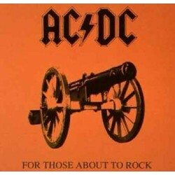 Ac/Dc For Those About To Rock We Salute You Vinyl LP