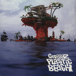 Gorillaz Plastic Beach VINYL 2 LP