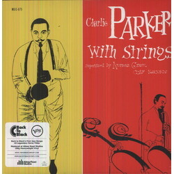 Charlie Parker Charlie Parker With Strings VINYL LP