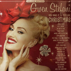 Gwen Stefani You Make It Feel Like Christmas DELUXE FROSTY WHITE 2 VINYL LP
