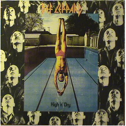 Def Leppard High 'N' Dry PICTURE DSIC VINYL LP