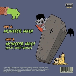 Bobby Boris & The Crypt-Kickers Pickett Monster Mash (Green 7-Inch) VINYL LP