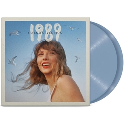 Taylor Swift 1989 VINYL TAYLOR'S VERSION 2 LP CRYSTAL SKIES BLUE